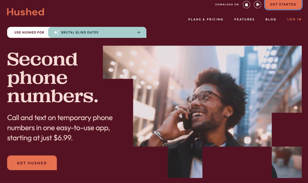 Hushed - SMS Verification Services
