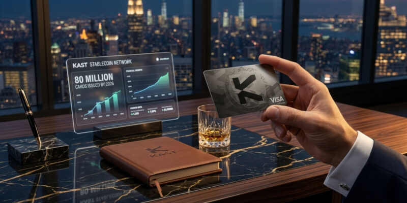 KAST Raises $80M as Stablecoin Cards Go Mainstream