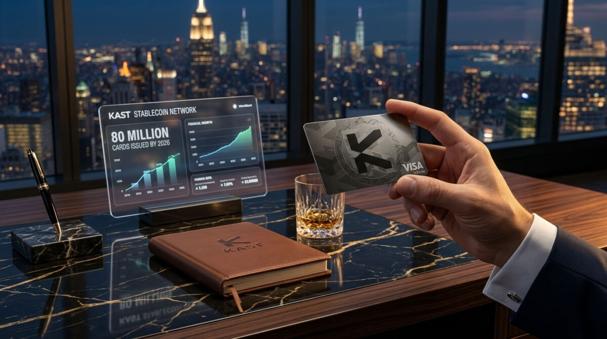 KAST Raises $80M as Stablecoin Cards Go Mainstream