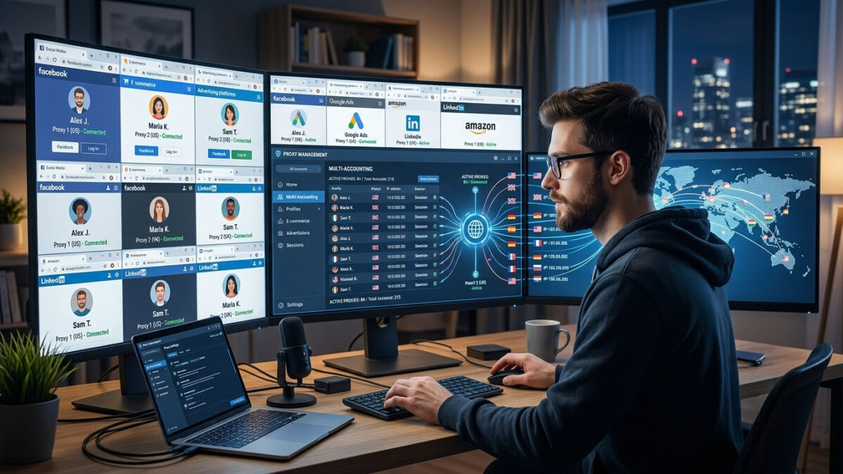 Proxies for Multi-Accounting