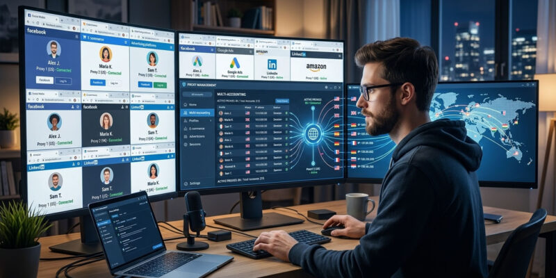 Proxies for Multi-Accounting