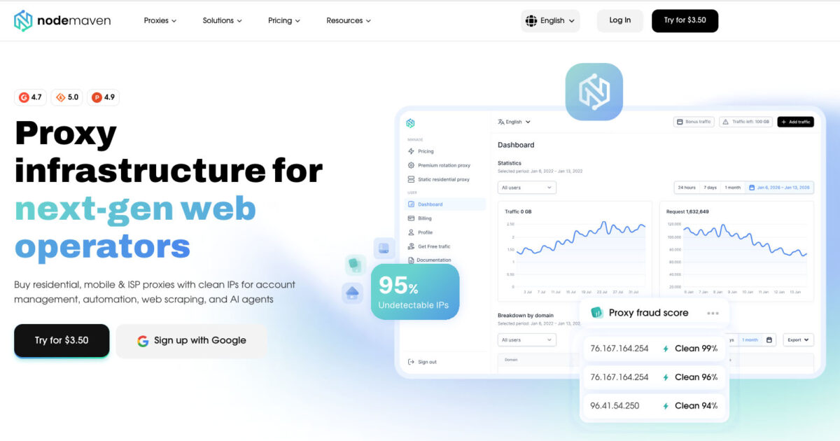 Nodemaven website